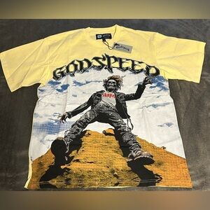 GodSpeed Yellow Graphic T-Shirt – Size Large (Limited Edition)